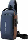 Thumbnail Anti-Theft Sling Bag with USB Port1