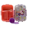 Thumbnail Unicorn Lunch Box with Compartments and Spoon1
