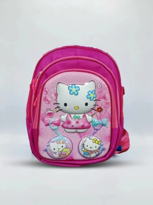 3D Kitty Princess Girls School Backpack