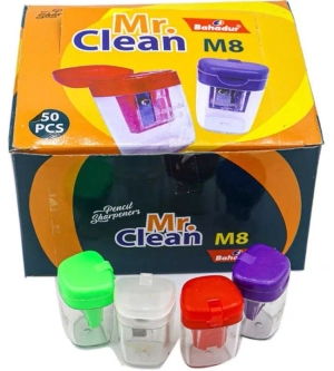 Bahadur Mr. Clean Sharpeners Box (50 Pieces)