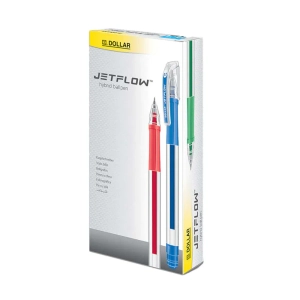 Dollar Jet Flow Gel Pen Box (12 Pens)