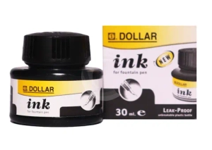 Dollar Pen Ink Bottle Black (60ml)