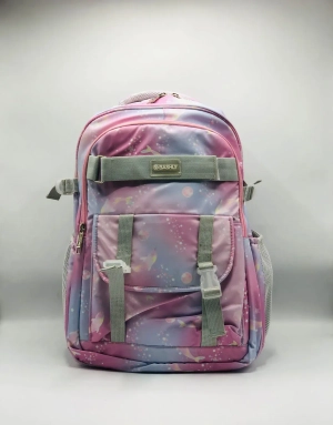 Fish Theme Pink Girls School Backpack
