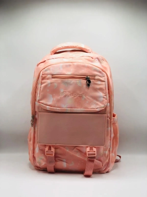 Girls Peach School Backpack Premium