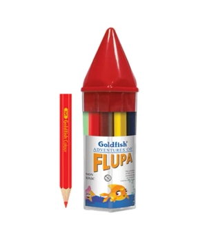 Goldfish Flupa Color Pencils Set (12 Colors)