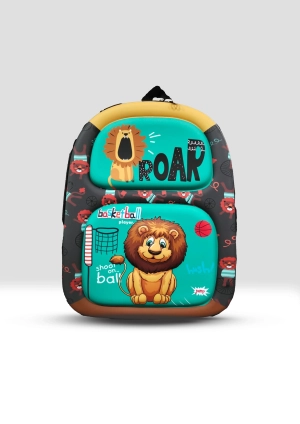 Lion 3D Kids Hard Shell Backpack