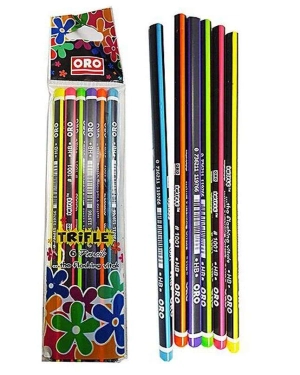 ORO Colorful Lead Pencils (6 Pack)