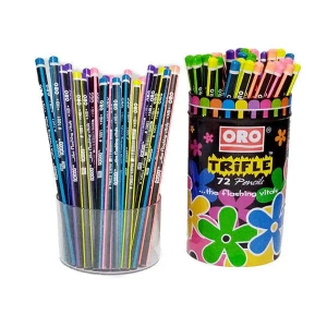 ORO Trifle Lead Pencils Jar (72 Pieces)