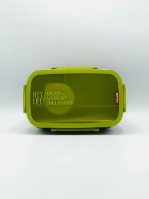 Uissbia 2-Compartment Leak-Proof Lunch Box Pink