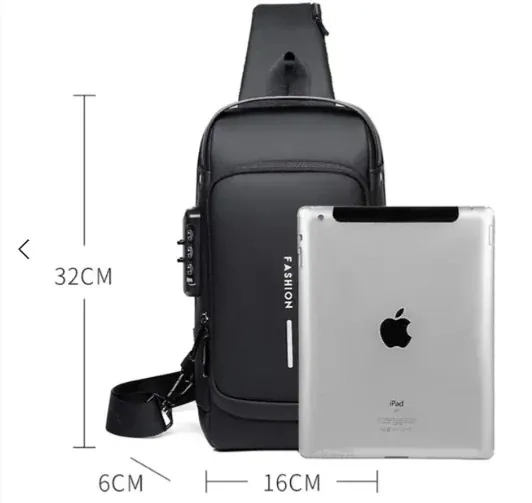 pImg-Anti-Theft Sling Bag with USB Port6