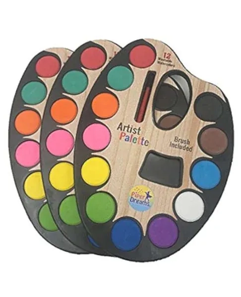 pImg-Artist Watercolor Palette Set (12 Colors)4