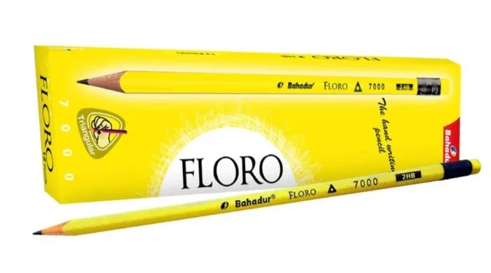 pImg-Bahadur Floro Lead Pencils with Eraser (12 Pack)1