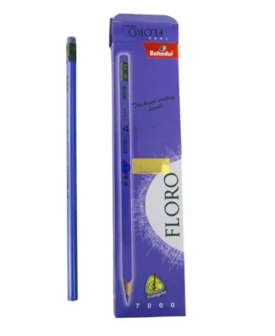 pImg-Bahadur Floro Lead Pencils with Eraser (12 Pack)2