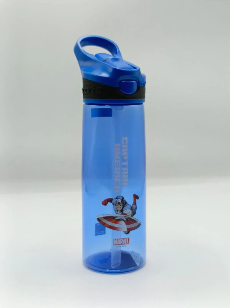 pImg-Captain America Marvel Kids Water Bottle1