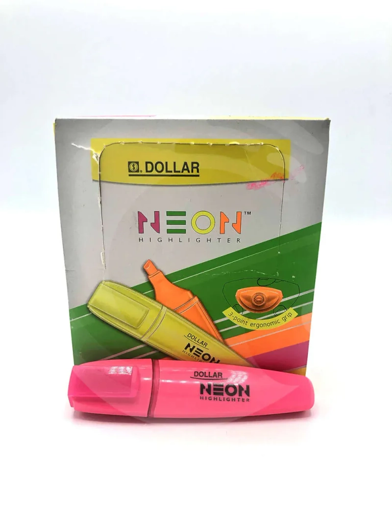 pImg-Dollar Neon Highlighter Set (3 Colors)3
