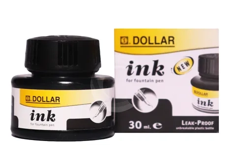 pImg-Dollar Pen Ink Bottle Black (60ml)1