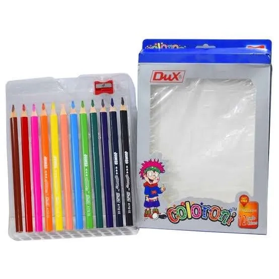 pImg-Dux Coloroni Jumbo Color Pencils (12 Colors)3