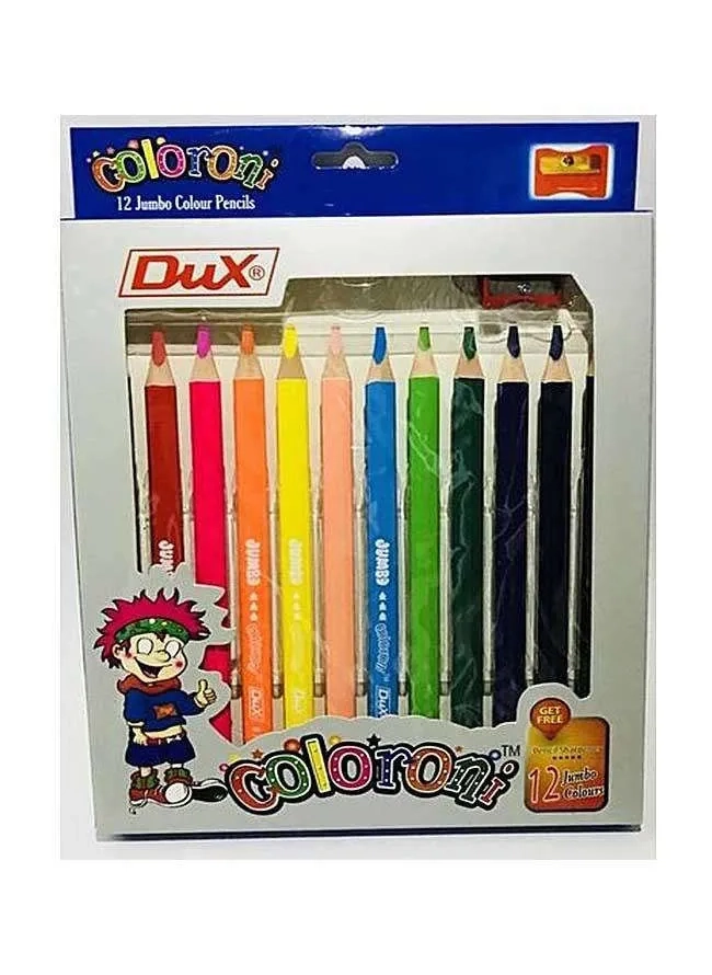 pImg-Dux Coloroni Jumbo Color Pencils (12 Colors)5