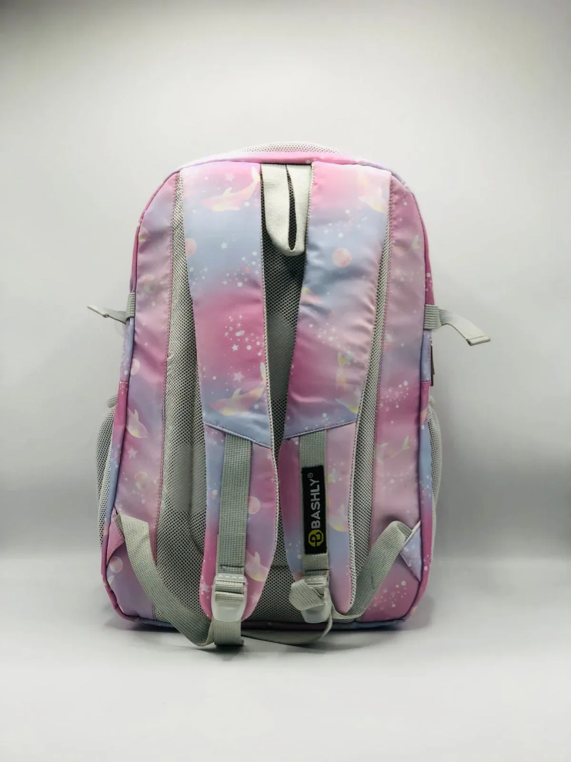 pImg-Fish Theme Pink Girls School Backpack2