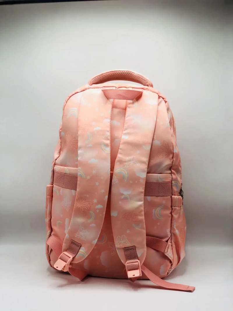 pImg-Girls Peach School Backpack Premium2