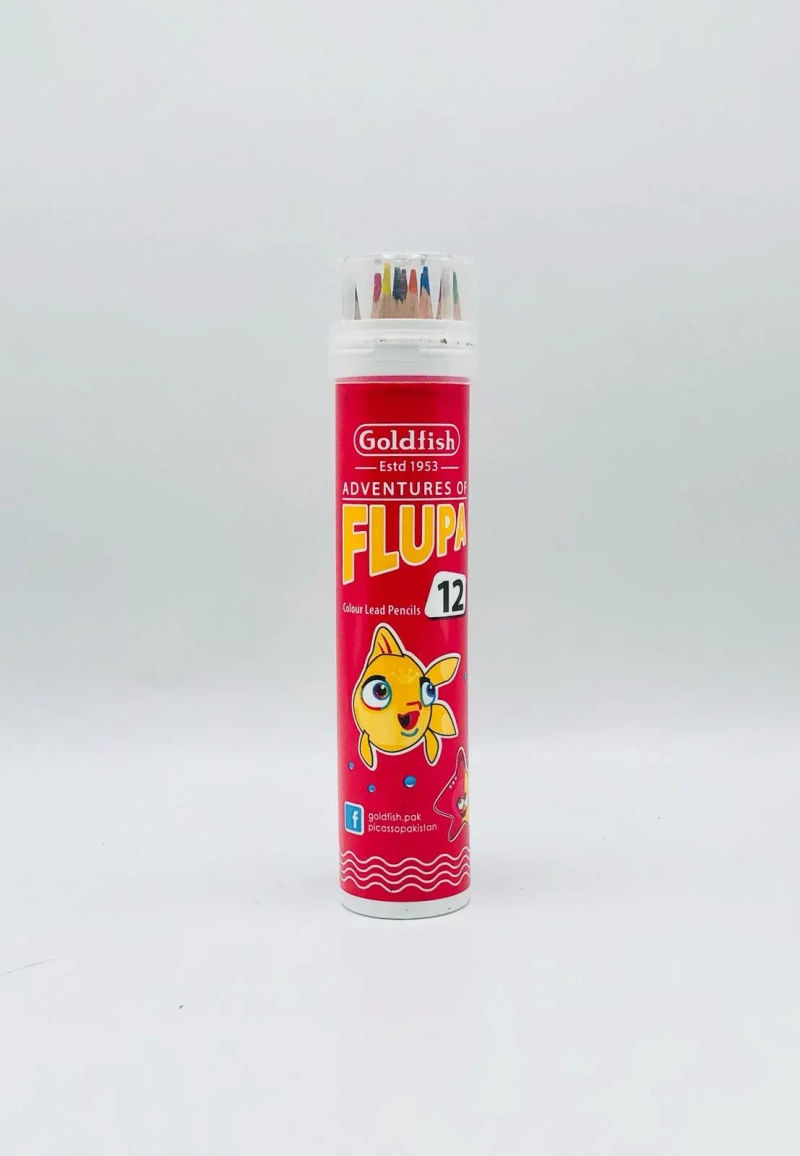 pImg-Goldfish Color Pencils Tin (12 Colors)1