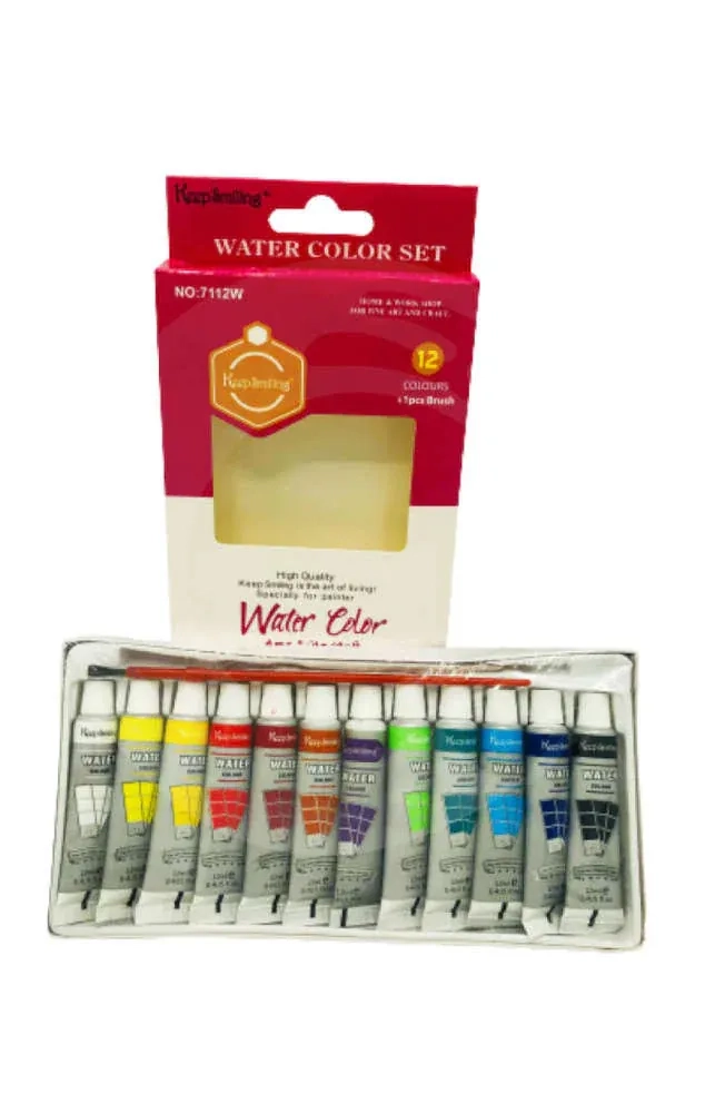 pImg-Keep Smiling Watercolor Tubes Set (12 Colors)3