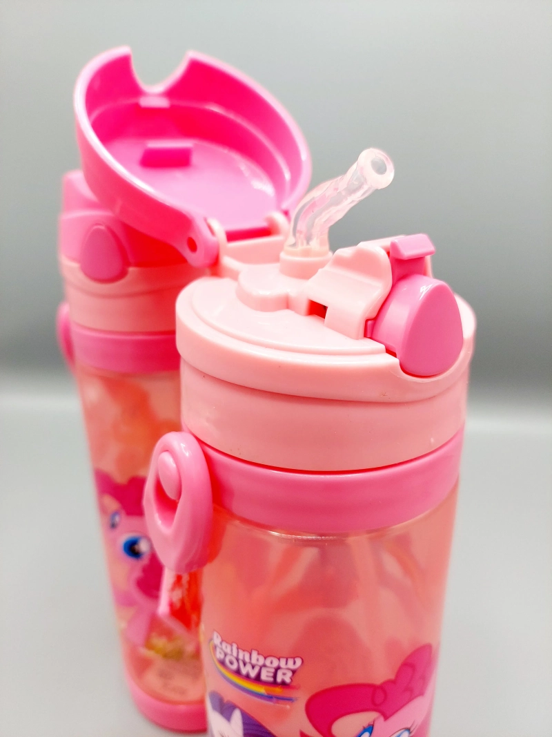 pImg-Little Pony Girls Water Bottle with Straw6