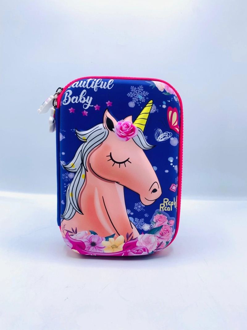 pImg-Magical Unicorn 3D Stationery Pouch1