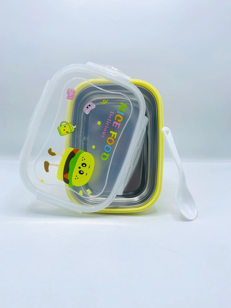 pImg-Nice Food Cartoon Stainless Steel Lunch Box3