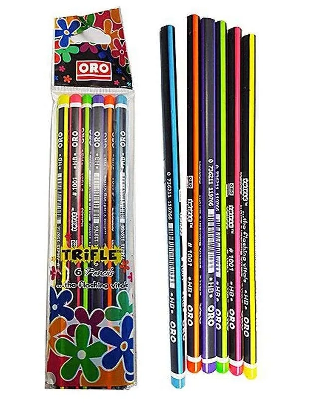 pImg-ORO Colorful Lead Pencils (6 Pack)1