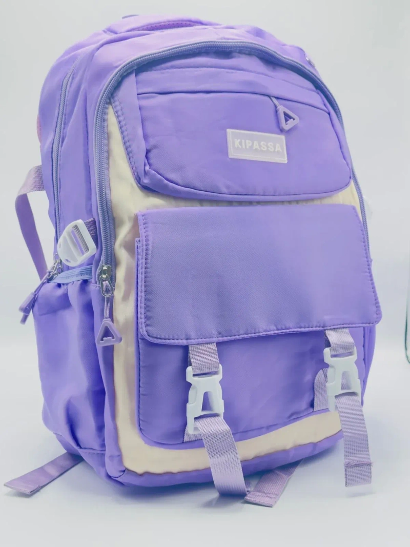 pImg-Premium Girls Multi-Pocket School Backpack4