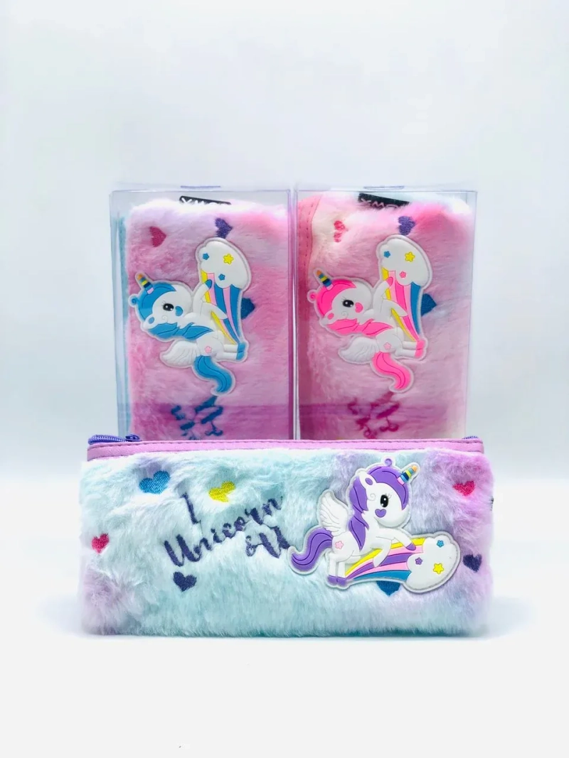 pImg-Purple Unicorn Plush Pencil Pouch2