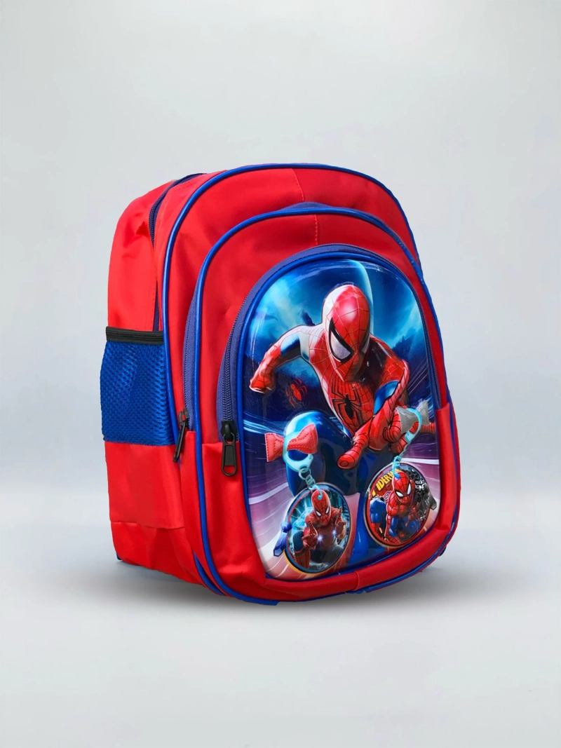 pImg-Spider-Man Theme Boys School Backpack1