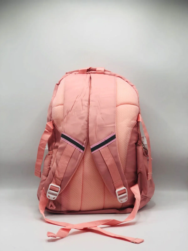 pImg-Trendy Peach Backpack for Girls2