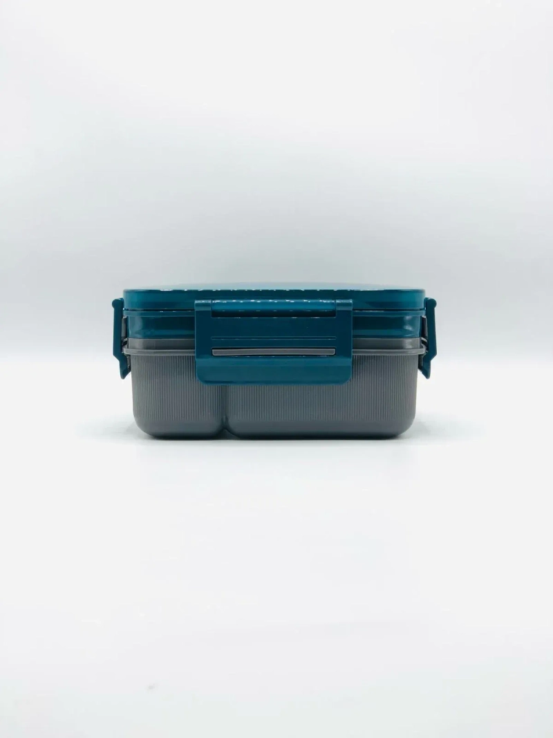 pImg-Uissbia 2-Compartment Leak-Proof Lunch Box Green2